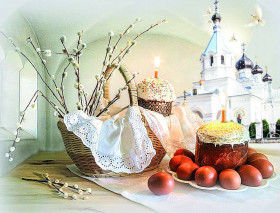 Дорогие поставчане! От всей души поздравляем вас с великим и светлым праздником — Воскресением Христовым!