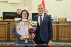 Счастная Ольга Александровна удостоена почетного звания лауреата премии Героя Советского Союза З.М.Туснолобовой