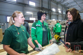 Сегодня Поставский район посещает Председатель Совета Республики Наталья Кочанова