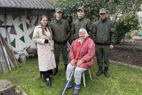 Мы выбираем помощь пожилым людям