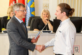 Фоторепортаж: Молодёжный парламент при Поставском районном Совете депутатов подвел итоги работы