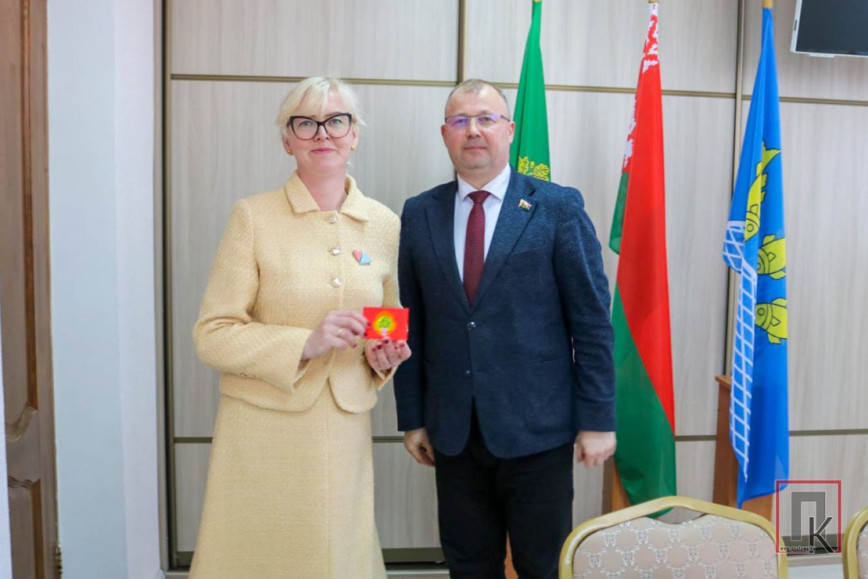 Поставский район посетил председатель Республиканской партии труда и справедливости Александр Хижняк