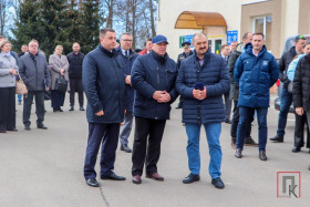 9 апреля Поставы посетили президент Национального олимпийского комитета Республики Беларусь Виктор Лукашенко и организаторы праздника "Вытокi"