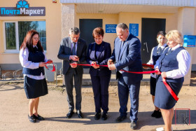 Сегодня в Лынтупах торжественно открыли «Почту-маркет»