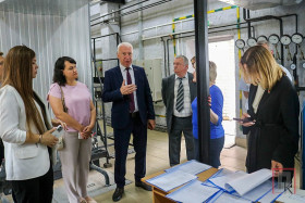 В Поставах прошло выездное заседание президиума республиканского комитета профсоюза ЖКХ и сферы обслуживания