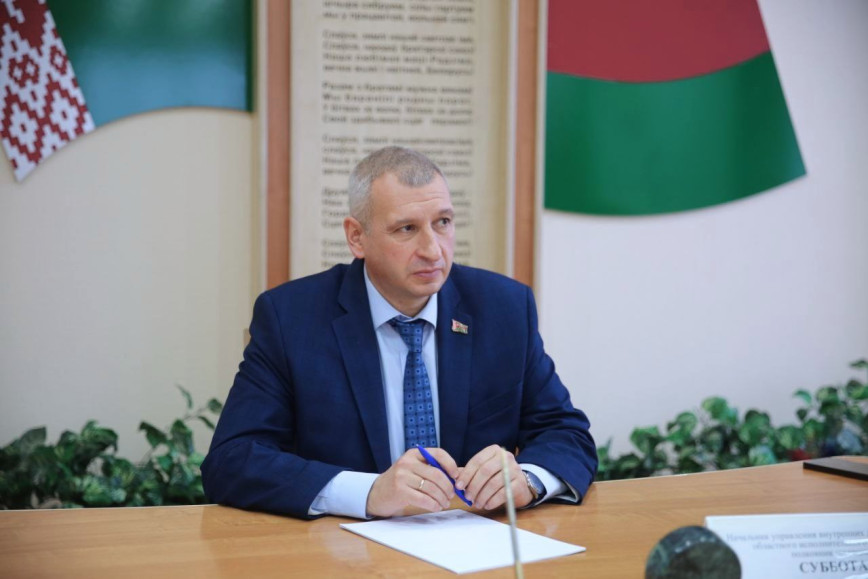 Начальник УВД Максим Суббота посетил Поставы