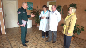 
Член Совета Республики, начальник Витебского областного управления МЧС Сергей Мелешкин посетил Поставский район
