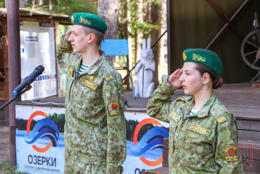 В эти минуты на базе СТК «Озерки» проходит районный этап военно-патриотической игры «Зарница»