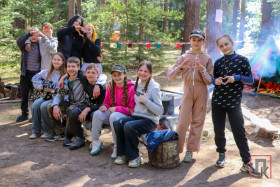 Сегодня в СТК «Озерки» стартовал 2-х дневный районный туристический слет учащихся