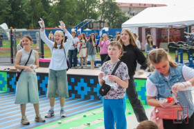 Поставский «ВЫТОКI-2025» в Поставах. Художественный интерактив «стАРТ» от галереи «АртХаос»