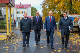 Министр здравоохранения Республики Беларусь Александр Ходжаев посетил с рабочей поездкой Поставский район