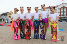 Сегодня в Поставах проходят съёмки тревел-шоу «Велобайки-квест».