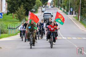 Фоторепортаж: Молодежь Поставщины присоединилась к акции «День без автомобиля»