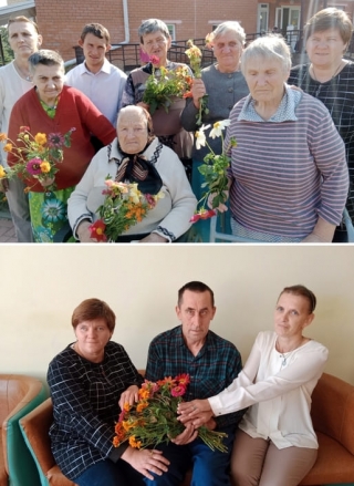 Пожилой человек живет рядом