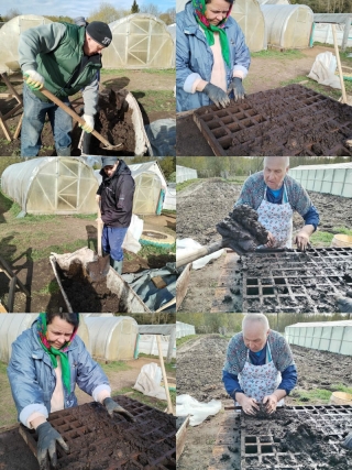 Торфяные стаканчики