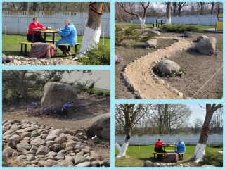 Зона релаксации – сад камней