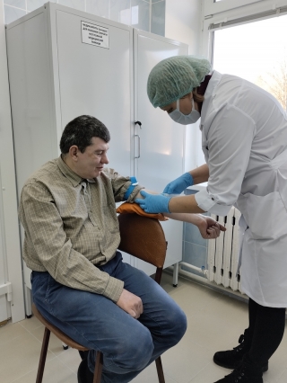 Диспансеризация проживающих