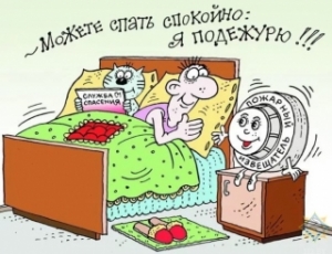 Самый лучший домовой – извещатель дымовой!