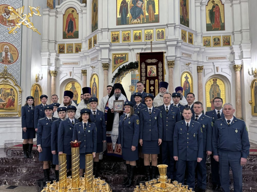 Хоругвь Витебской таможни освящена Епископом Друцким Евсевием